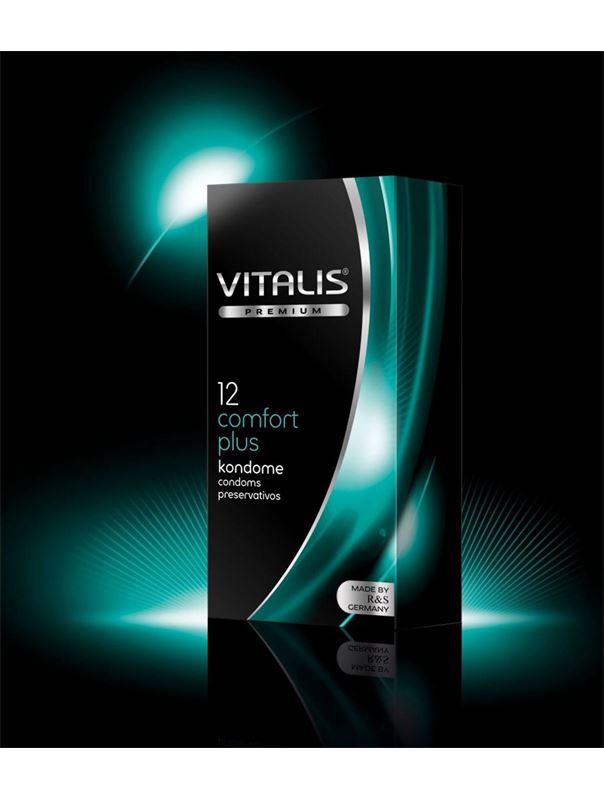 Контурные презервативы VITALIS premium №12 Comfort plus (12 шт)