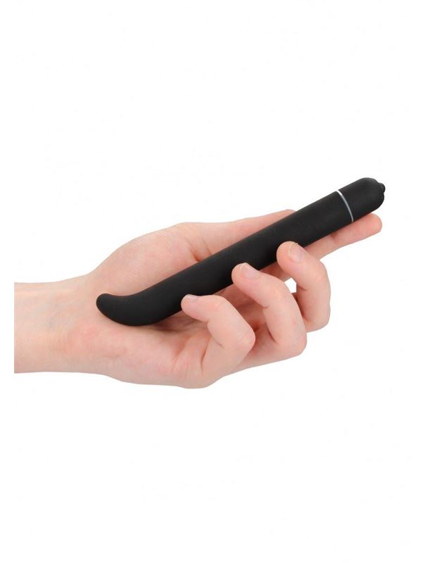 Черный компактный вибростимулятор G-Spot Vibrator (16 см)