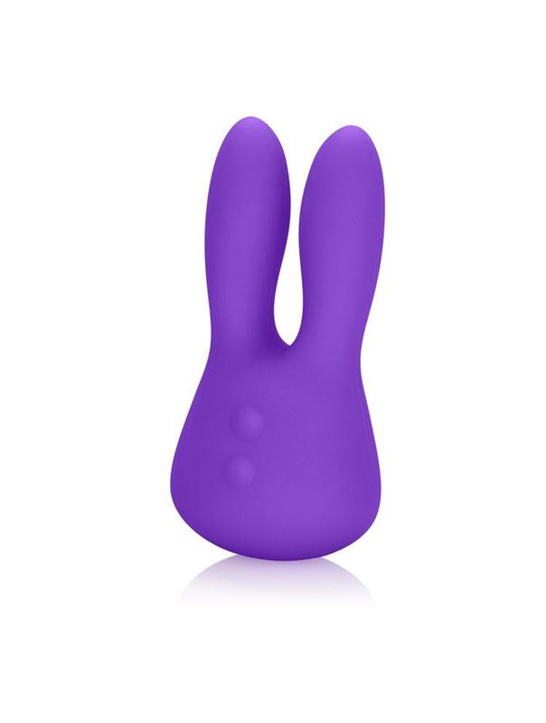 Фиолетовый виброзайчик Mini Marvels Silicone Marvelous Bunny