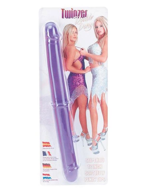 Двухсторониий фаллоимитатор Twinzer Double Dong (33 см)