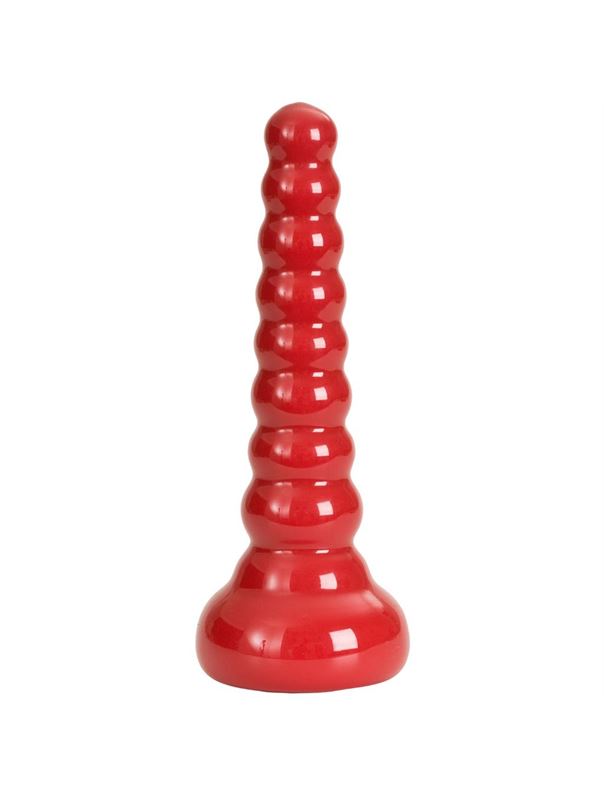 Ребристая анальная втулка Red Boy Anal Wand Butt Plug (21,3 см)