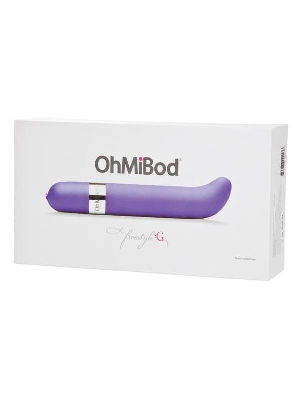 Фиолетовый вибратор OhMiBod Freestyle G-Sport