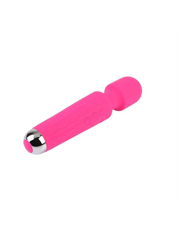 Розовый жезловый вибратор Wacko Touch Massager (20,3 см)