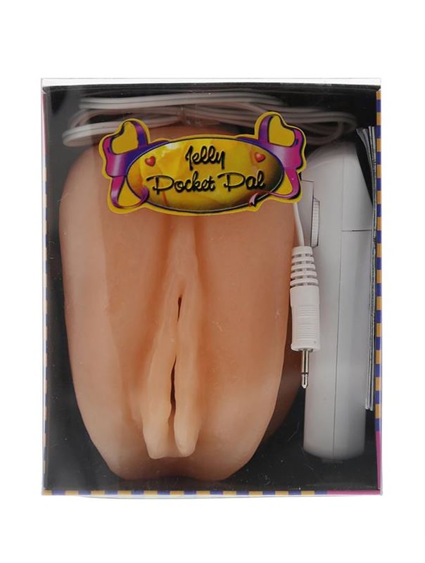 Мастурбатор-вагина с вибрацией ELLY POCKET PAL VAGINA MULTISPEED
