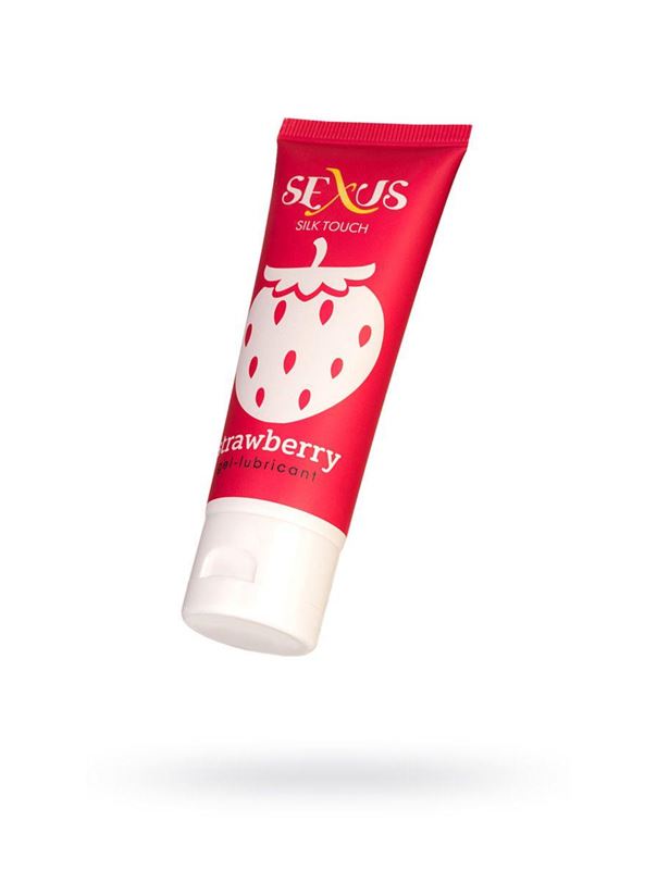 Гель-смазка с ароматом клубники Silk Touch Stawberry (50 мл)