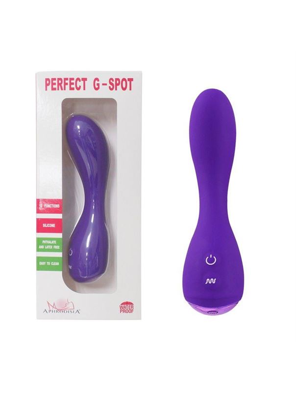 Фиолетовый вибратор Perfect G-Spot (16,2 см)