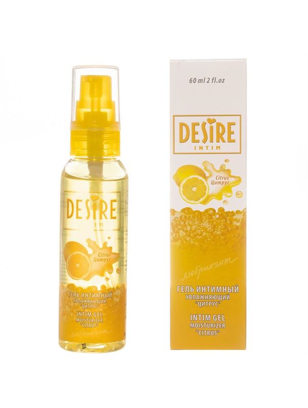 Интимный лубрикант DESIRE с ароматом цитрусов (60 мл)