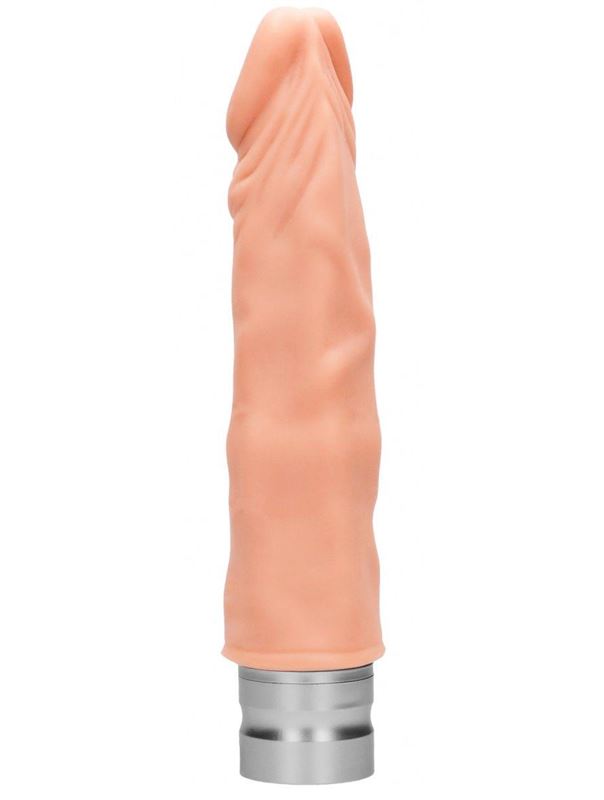 Телесный вибратор реалистик Vibrating Dildo (19,5 см)