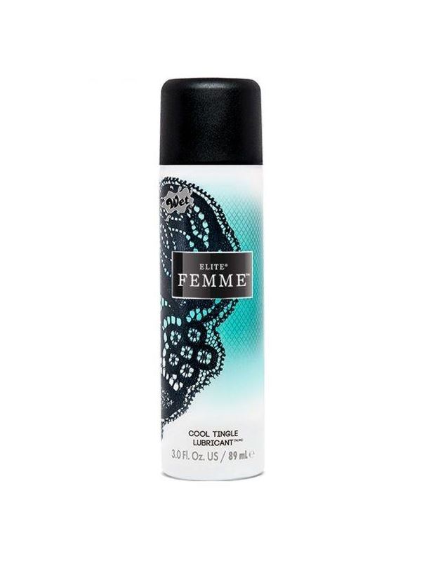 Возбуждающий гибридный лубрикант Wet Elite Femme Cool Tingle (89 мл)
