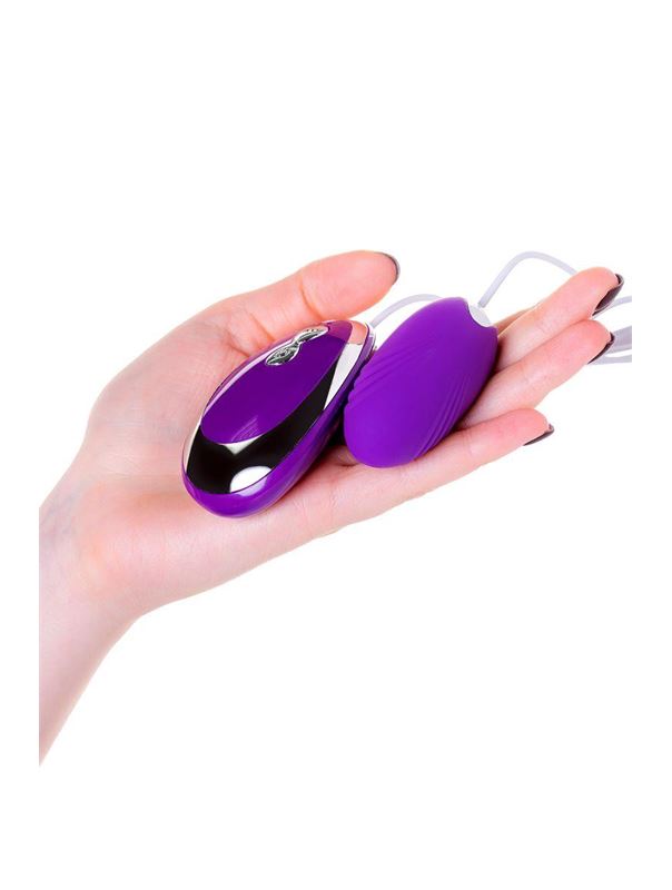 Фиолетовое виброяйцо A-Toys (6,5 см)