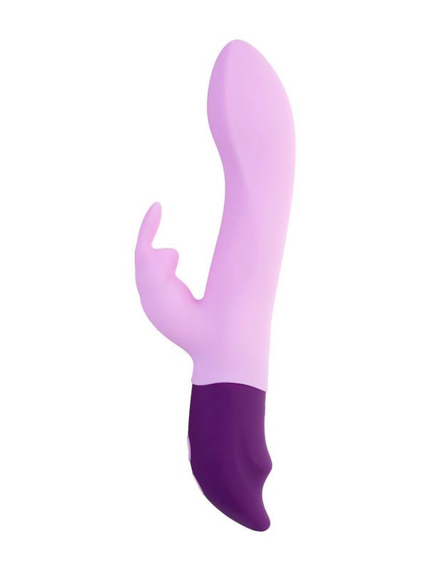 Сиреневый вибратор кролик Hello Rabbit (24,5 см)