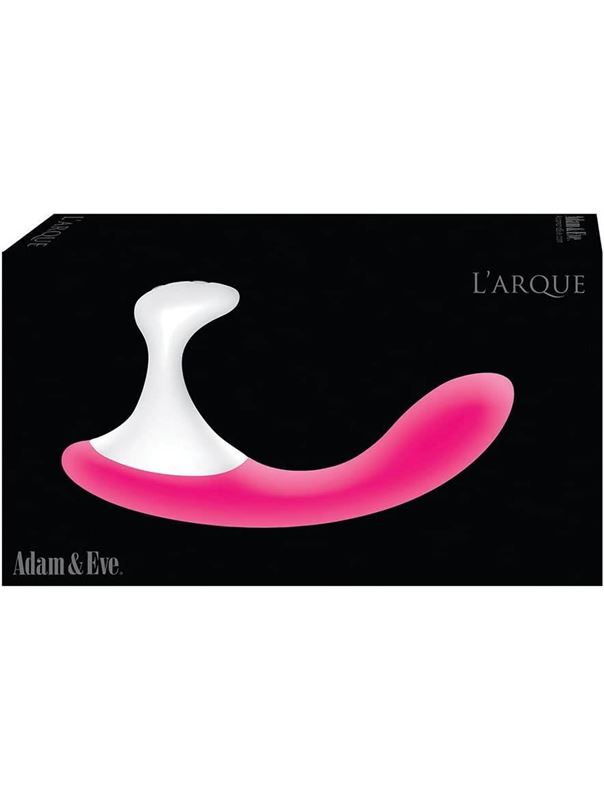 Розовый вибростимулятор простаты LArque Prostate Massager (17,8 см)