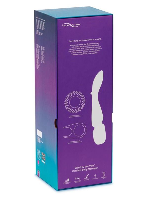 Фиолетовый вибратор-жезл We-Vibe Wand