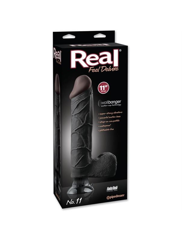 Вибратор Real Feel Deluxe №12 Black