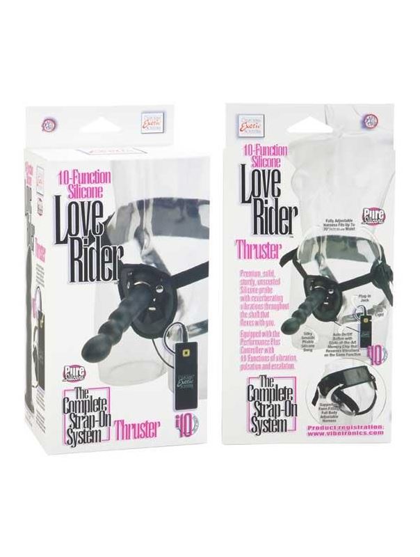 Страпон с вибрацией унисекс Love Rider Thruster