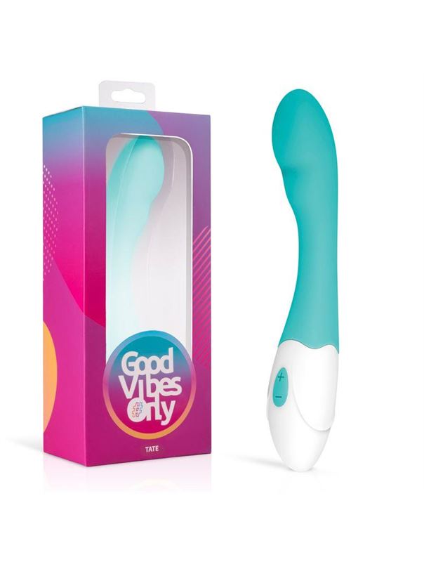 Зеленый вибратор для G-стимуляции Tate G-Spot Vibrator (20 см)