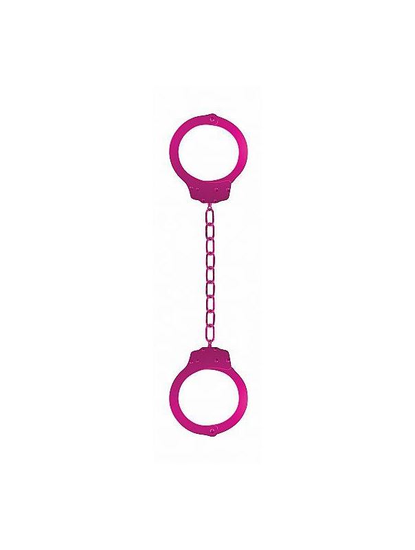 Металлические розовые оковы Pleasure Legcuffs