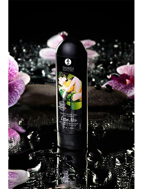 Интимный гель для пар Shunga Lotus Noir усиливающий наслаждение (60 мл)