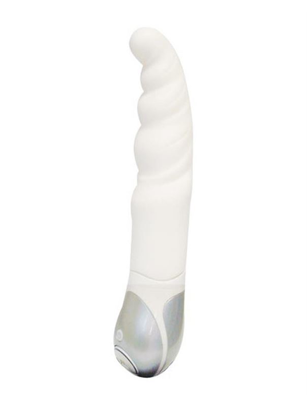 Белый вибратор EUPHORIA VIBE THERAPY (23,5 см)