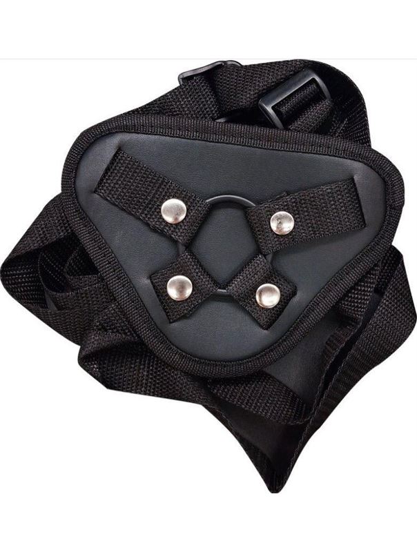 Телесный женский страпон Vander Harness Series 6.3 (18 см)