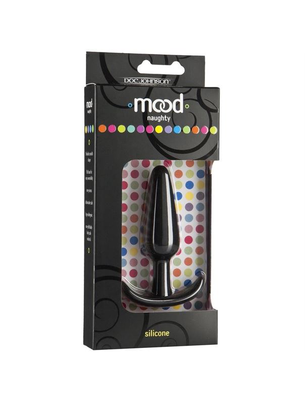 Анальная пробка ддля ношения Mood Naughty 3.5" Silicone (8,9 см)
