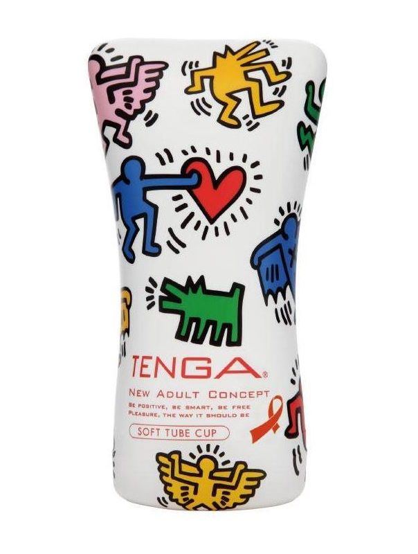 Мастурбатор туба Keith Haring Soft Tube CUP