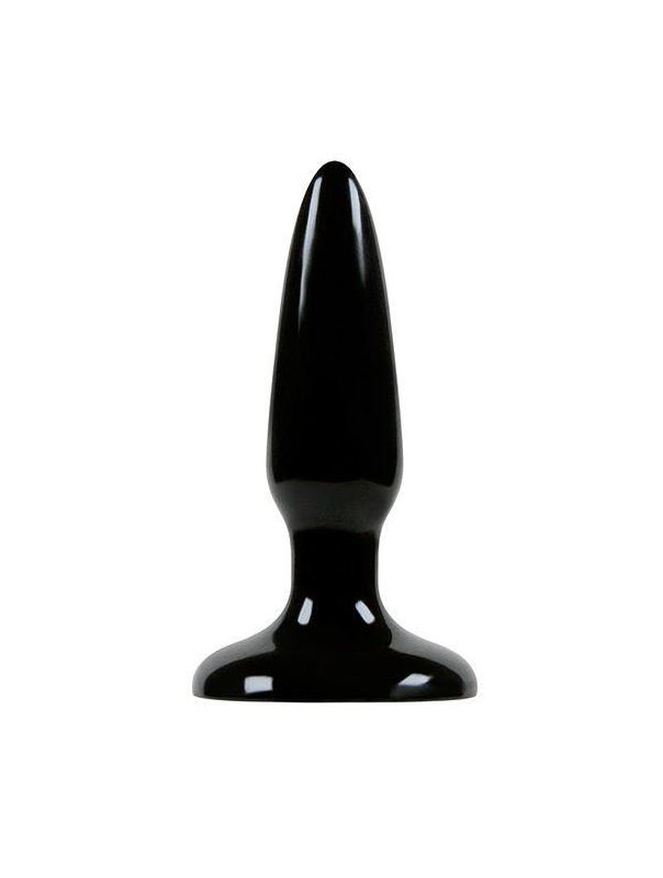 Чёрная анальная мини-пробка Jelly Rancher Pleasure Plug Mini - 8,1 см.