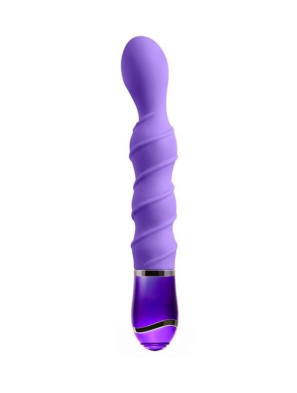 Фиолетовый вибратор IMMORTAL - 6" 10 FUNCTION VIBRATOR (15,2 см)