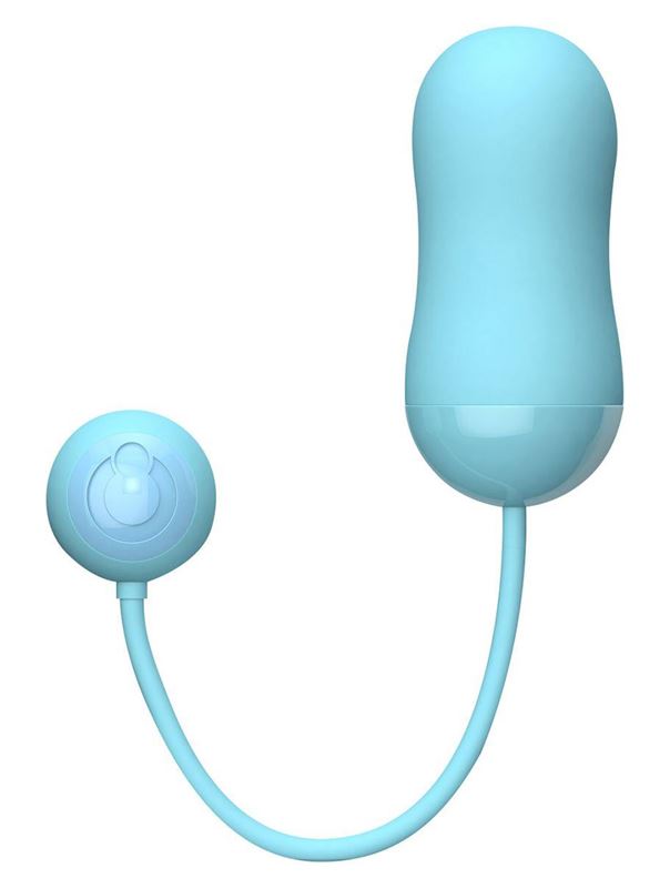 Голубое виброяйцо BIBI REMOTE EGG 
