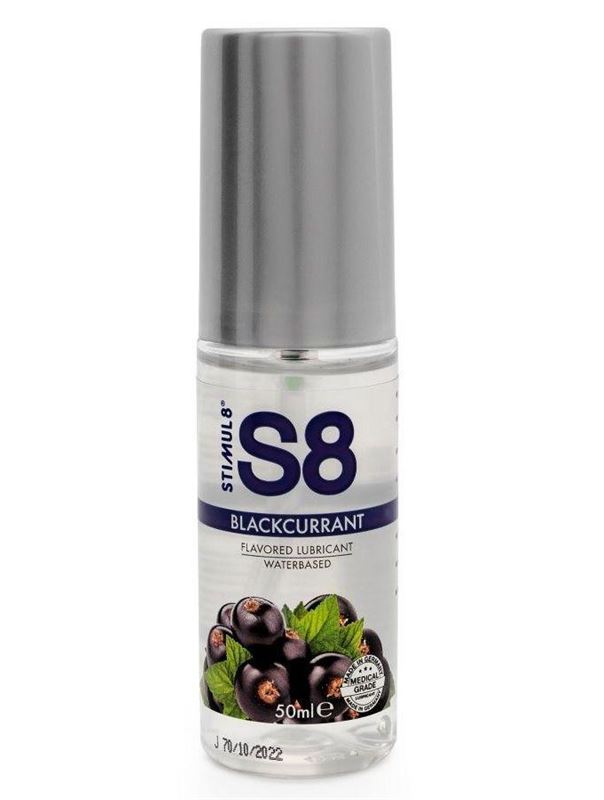 Лубрикант S8 Flavored Lube со вкусом чёрной смородины (50 мл)