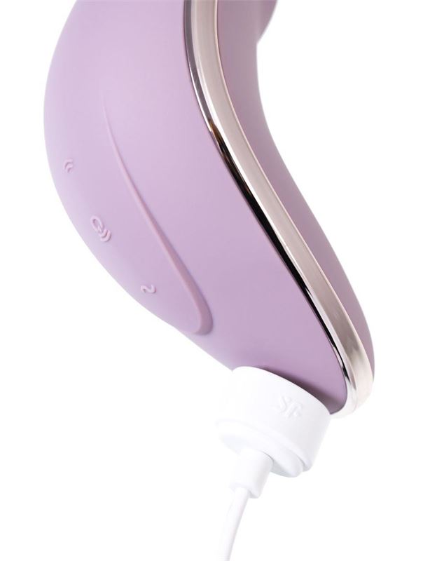 Сиреневый вакуум-волновой вибростимулятор клитора Satisfyer Vulva Lover 1