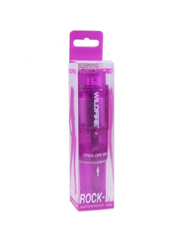 Фиолетовая водонепроницаемая виброракета Wildfire Rock-In Waterproof Massager