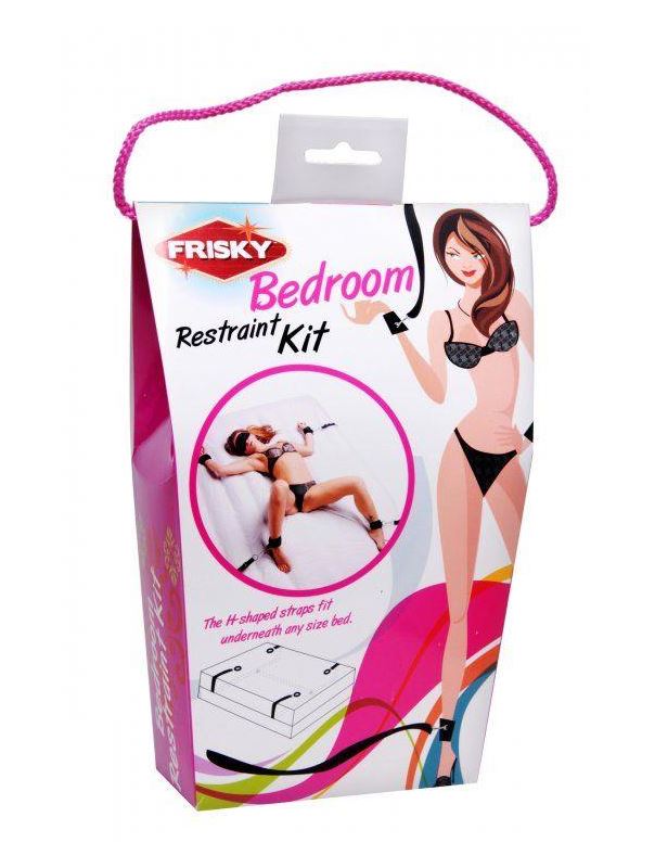 Бондаж для фиксации на кровати Frisky Bedroom Restraint Kit