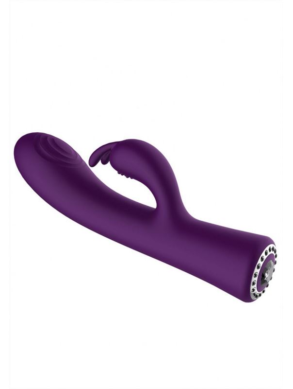 Фиолетовый вибратор кролик Lux (20 см)