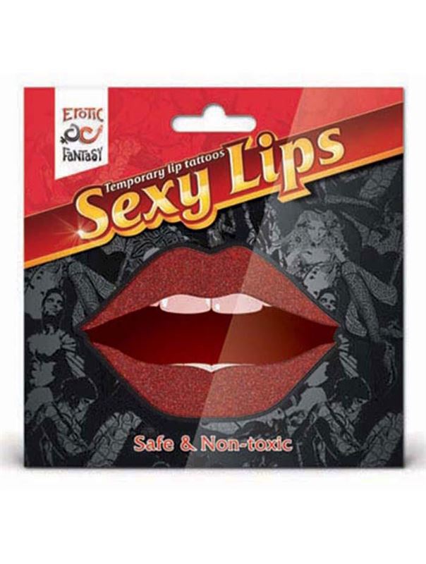 Lip Tattoo Красный блеск