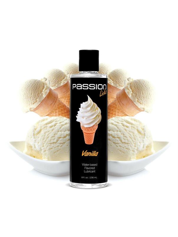 Смазка Passion Licks Water Based Flavored Lubricant с ароматом ванили (236 мл)