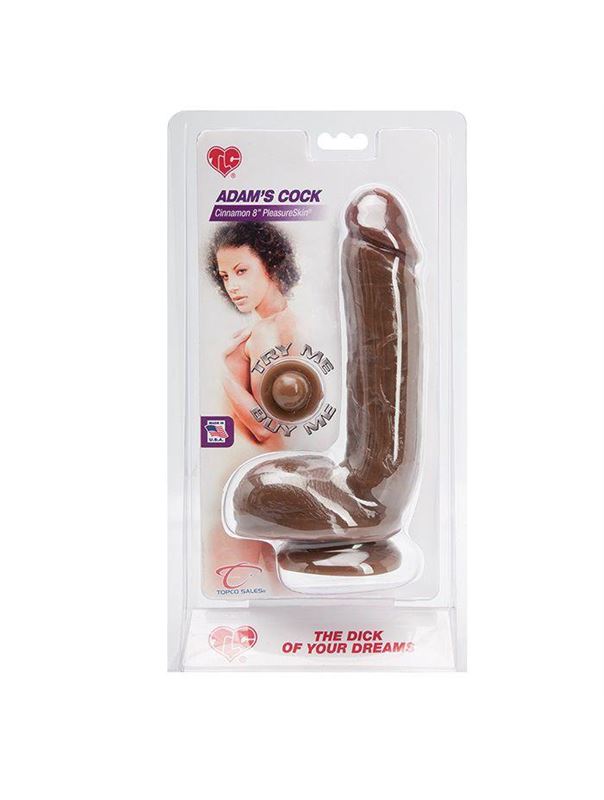Реалистичный фаллоимитатор на присоске Adam’s Cock (19,6 см)