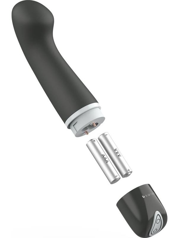 Черный G-вибростимулятор Bdesired Deluxe Curve (15,2 см)