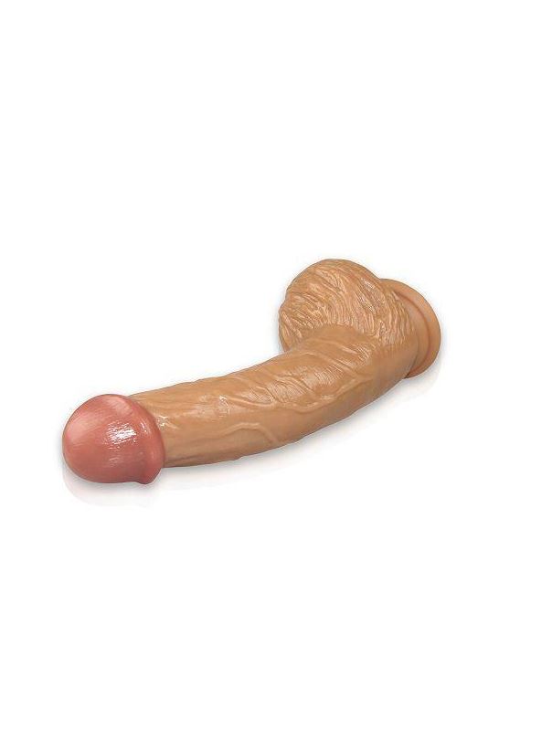 Кофейный вибратор Real Extreme Extra Girth 8.7 (22 см)