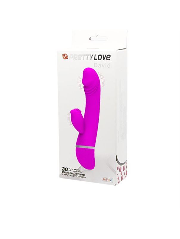 Вибратор Pretty Love David (18,5 см)