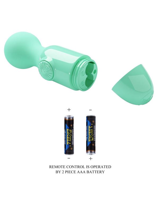 Мятный мини-вибратор с шаровидной головкой Mini Stick