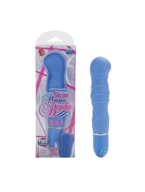 Фаллоимитатор Silicone Pleasure Bendie Ripple G