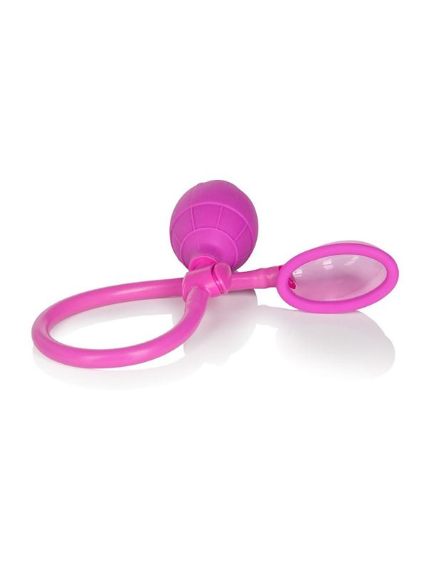 Розовая помпа для клитора Mini Silicone Clitoral Pump