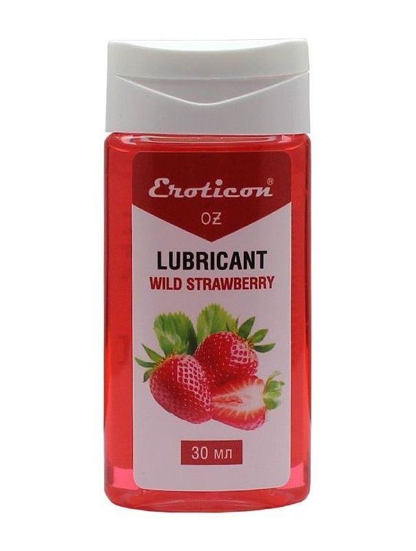 Интимная смазка Fruit Strawberry с ароматом земляники (30 мл)