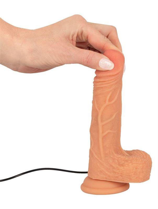 Телесный вибратор реалистик Real Thing Small (18,6 см)