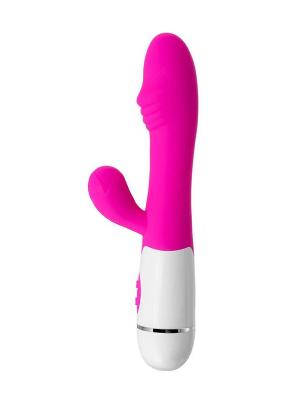 Розовый вибратор A-Toys - Nixy (23 см)