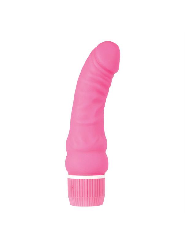 Розовый вибратор Spellbound Stud Curved Jacks
