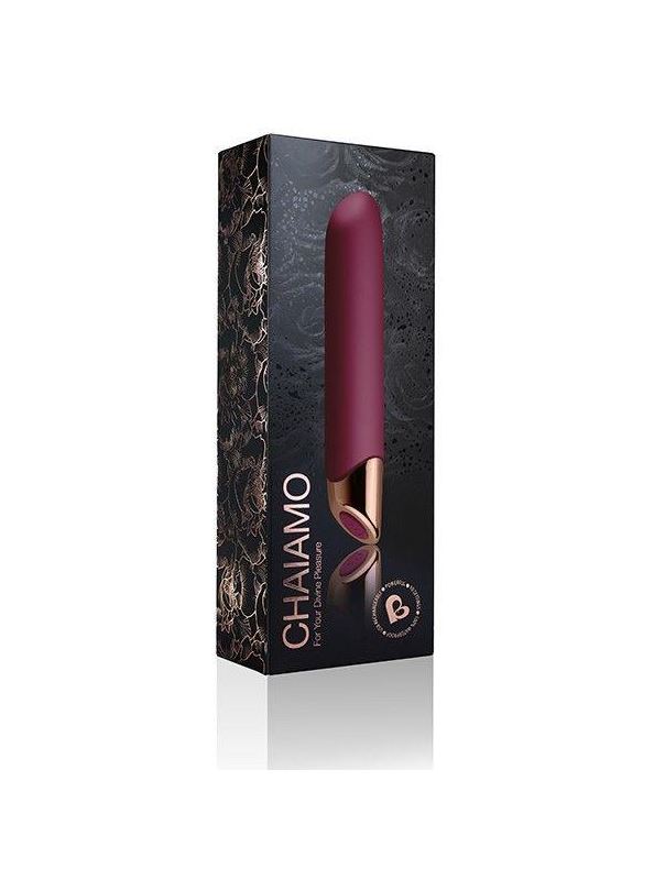 Фиолетовый вибратор Chaiamo (16 см)