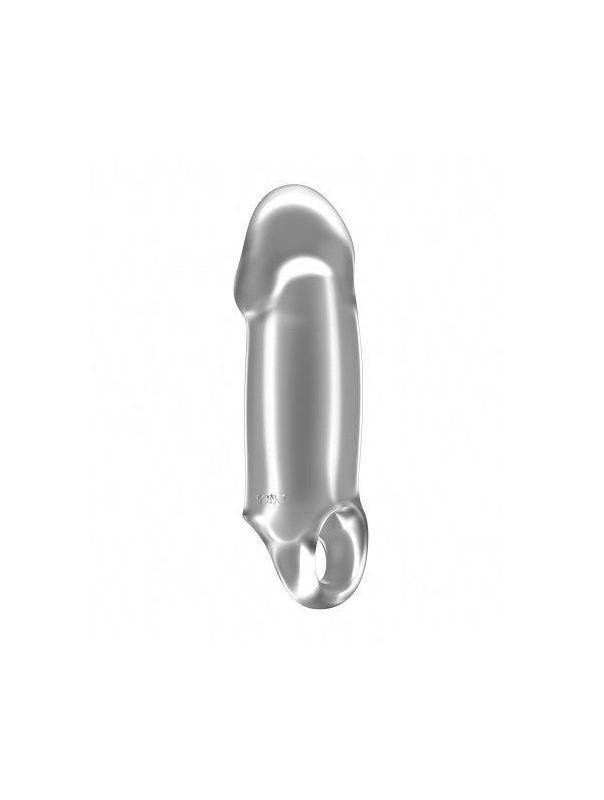 Прозрачная насадка Stretchy Thick Penis Extension No.37 