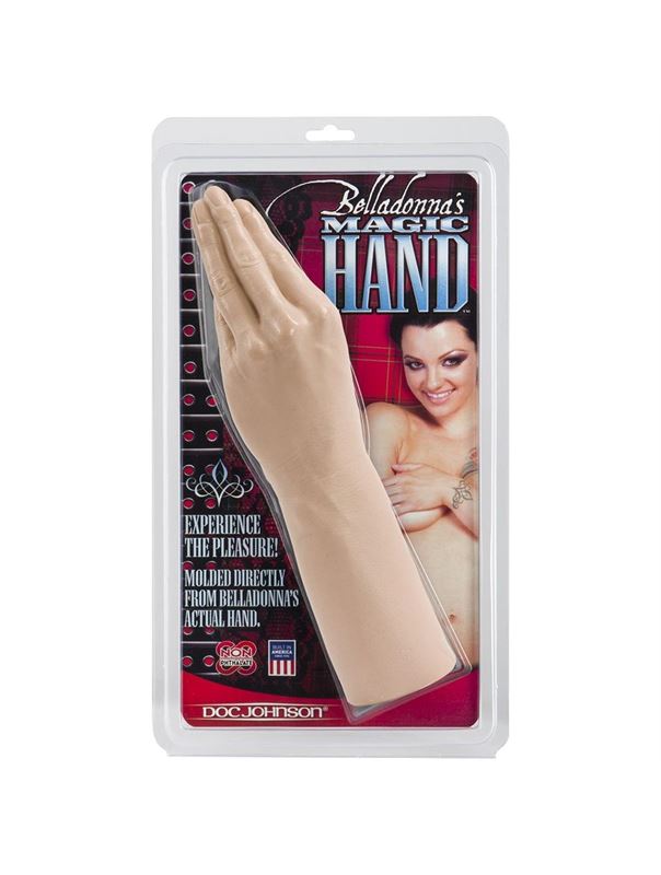 Кисть телесная Belladonna's Magic Hand White - 30 см.